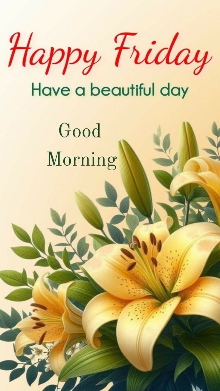 Good Morning Friday Images