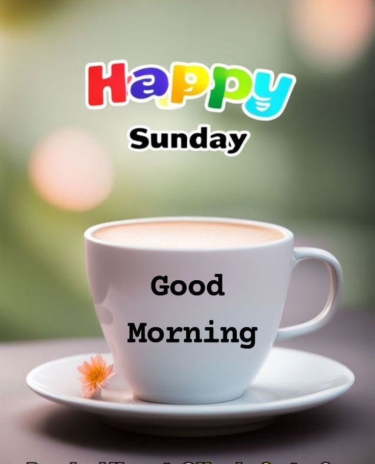 Good Morning Sunday Images for WhatsApp