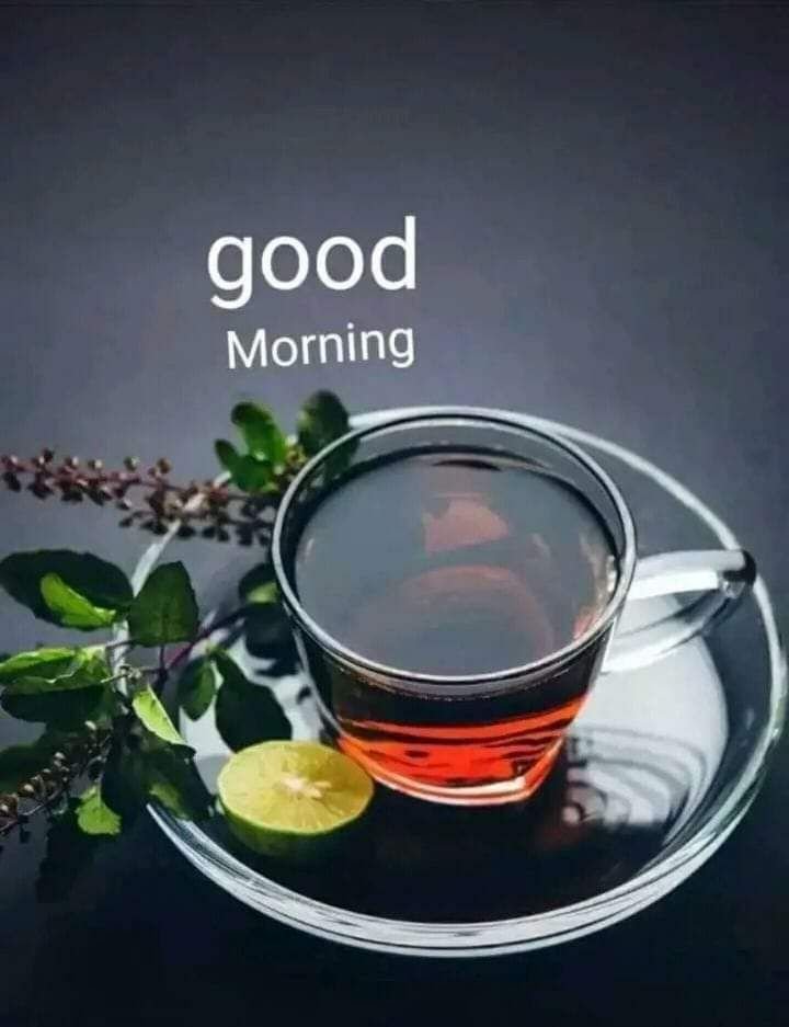 Good morning tea images for whatsapp