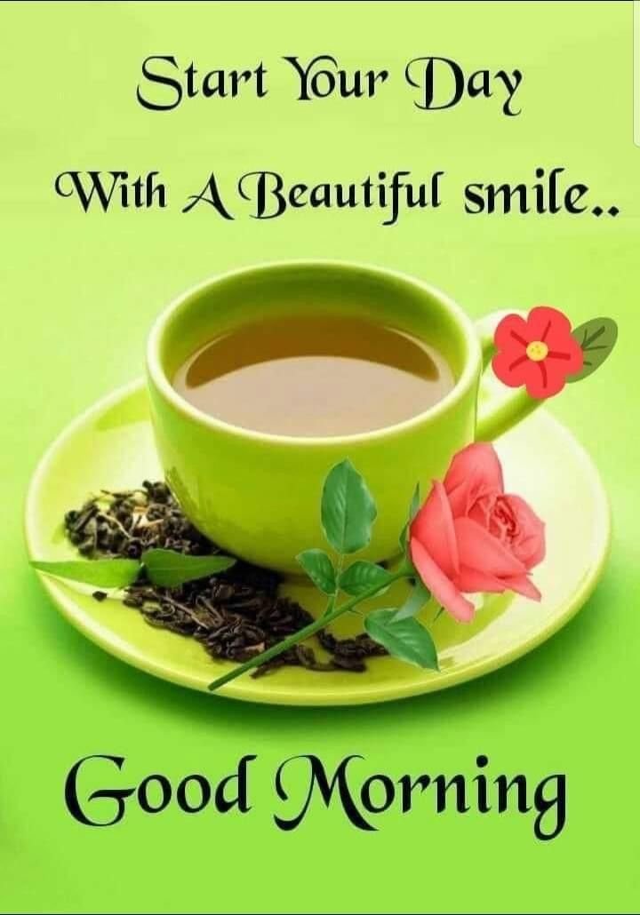 Beautiful Good Morning Tea