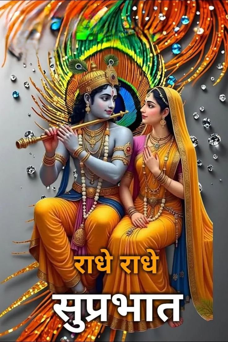 Radhe Radhe Good Morning Images for whatsapp