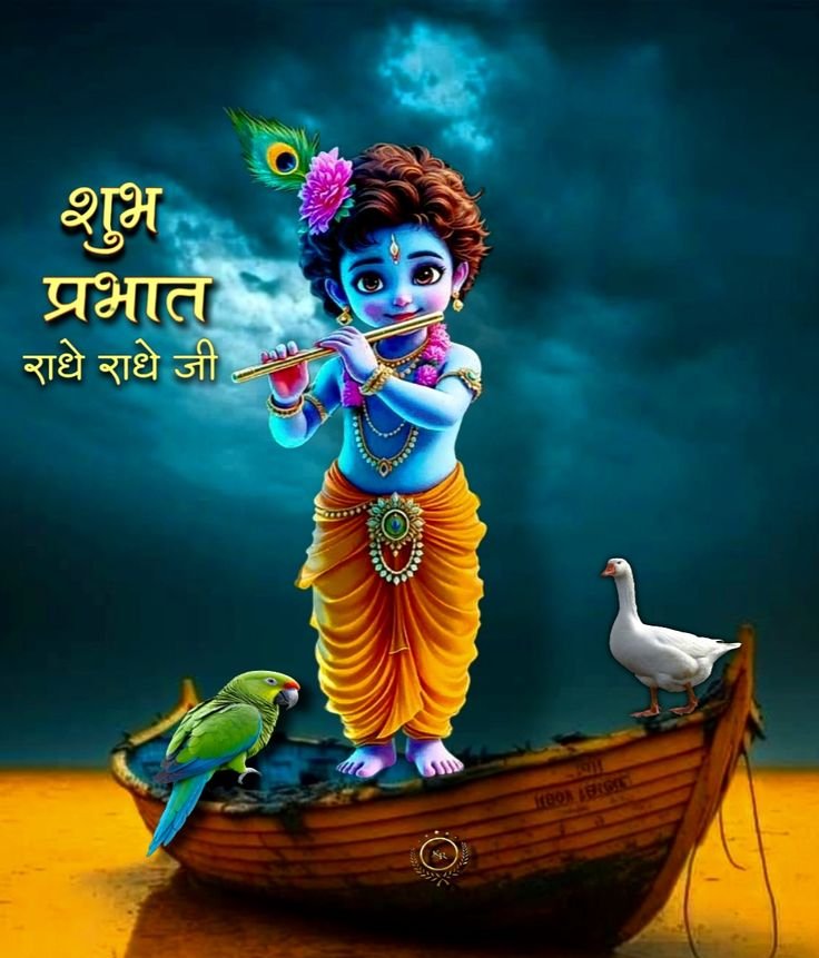 गुड मॉर्निंग राधे राधे फोटो