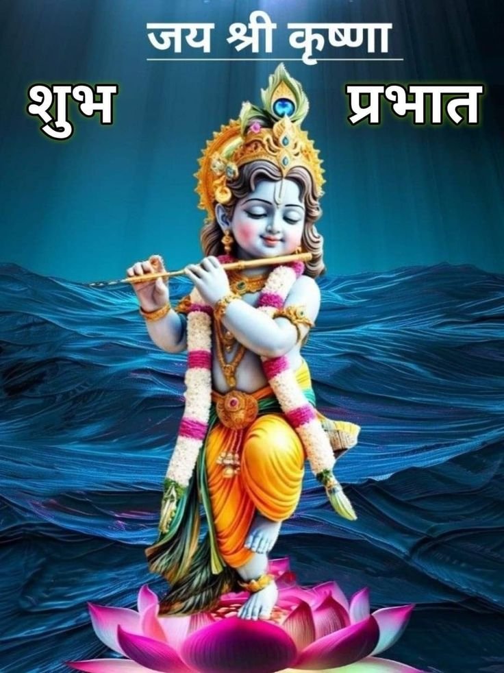 जय श्री कृष्णा राधे राधे गुड मॉर्निंग फोटो