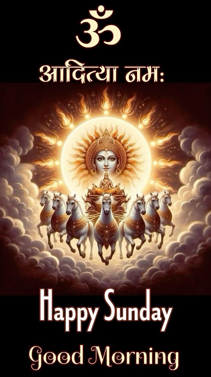 Subh Ravivar Good Morning Images