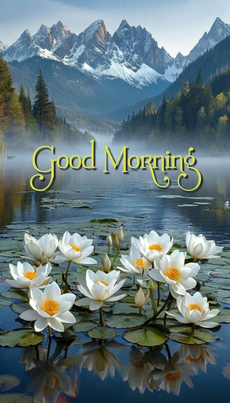 Village good morning nature images